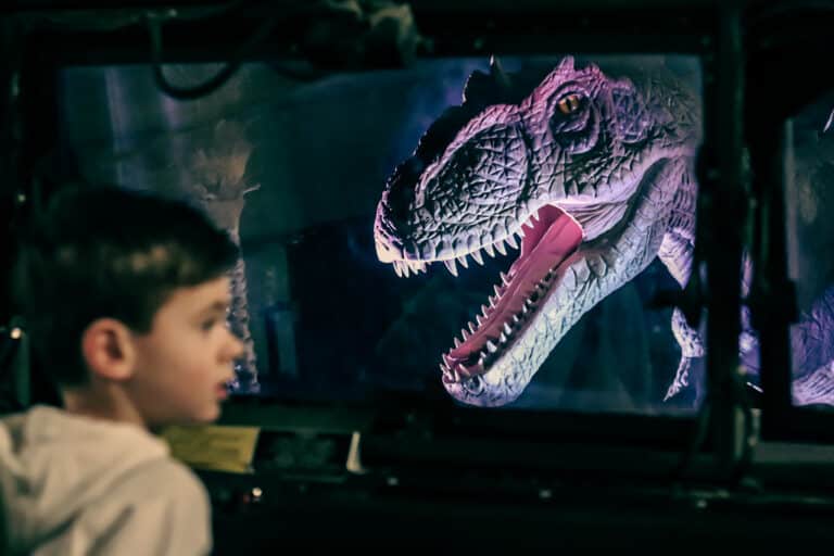 World of dino's kinder tentoonstelling
