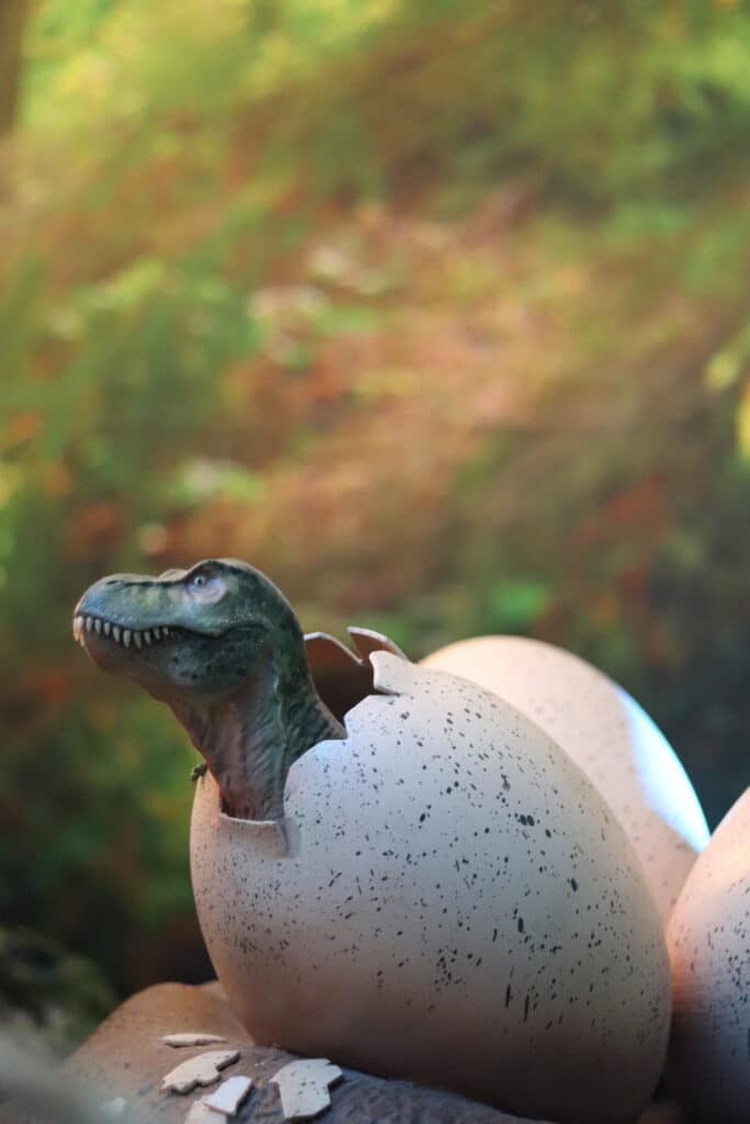 World of dino's kinder tentoonstelling
